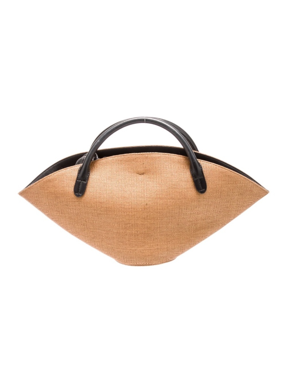 Jil Sander Raffia Top Handle Bag